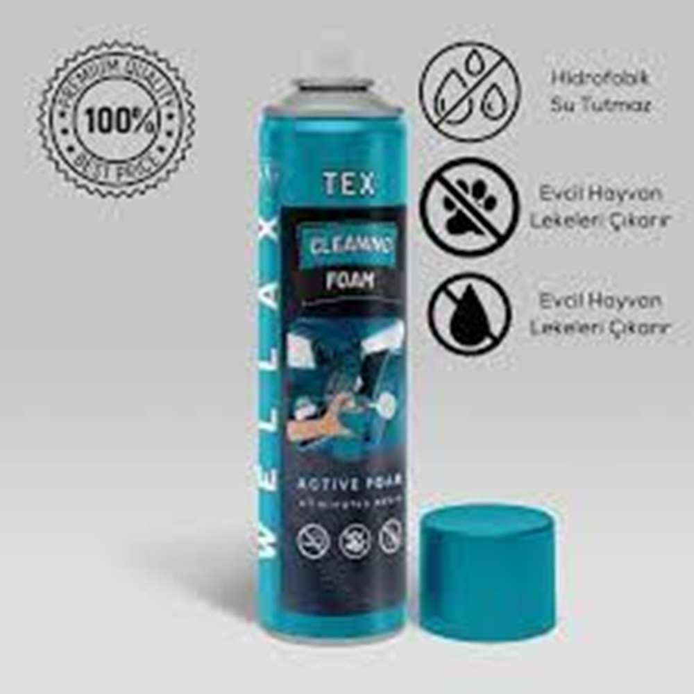 WX WELLAX TEMİZLEME KÖPÜĞÜ AEROSOL 600 ML