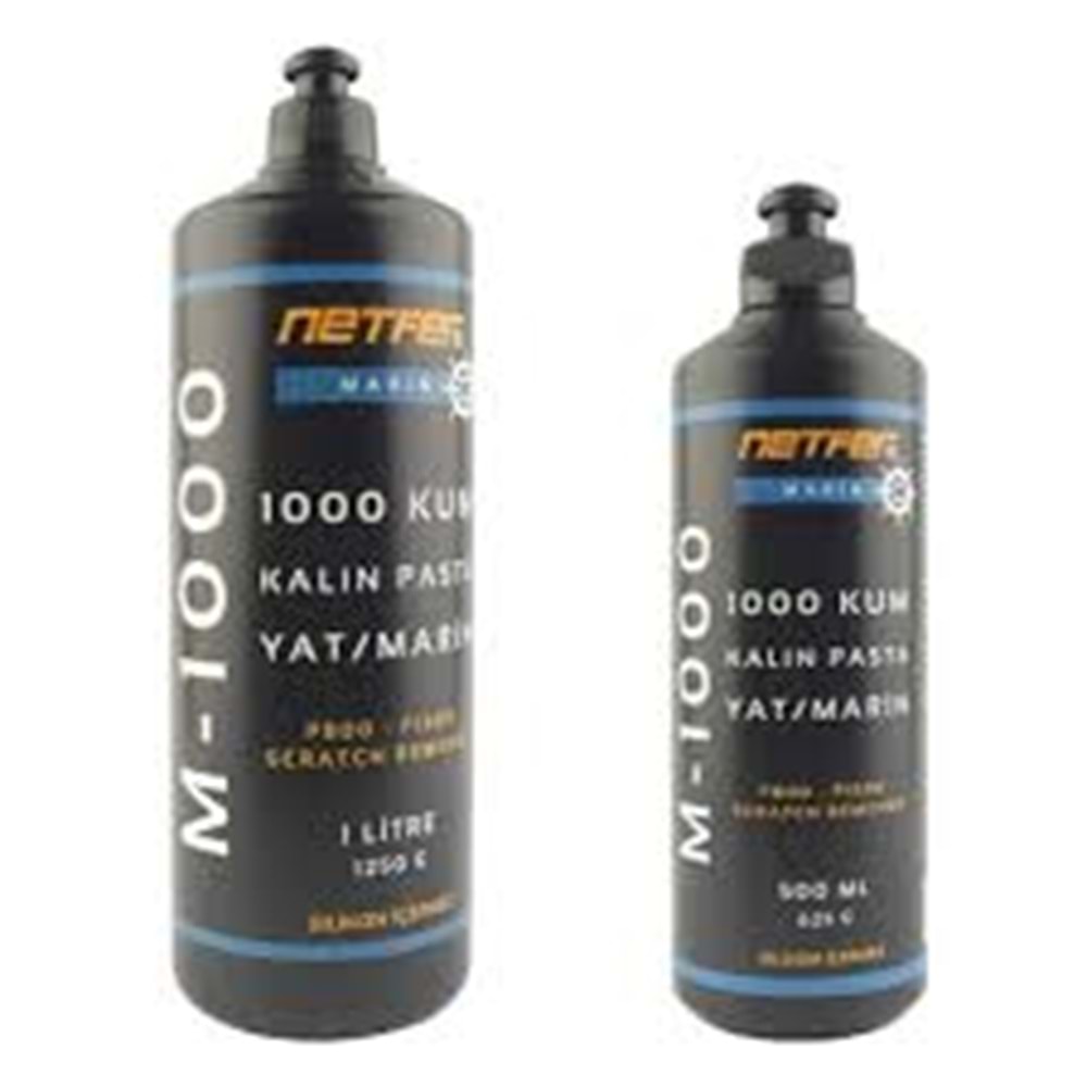 NETFER AĞIR ÇİZİK GİDERİCİ PASTA 1000 KUM 1LT