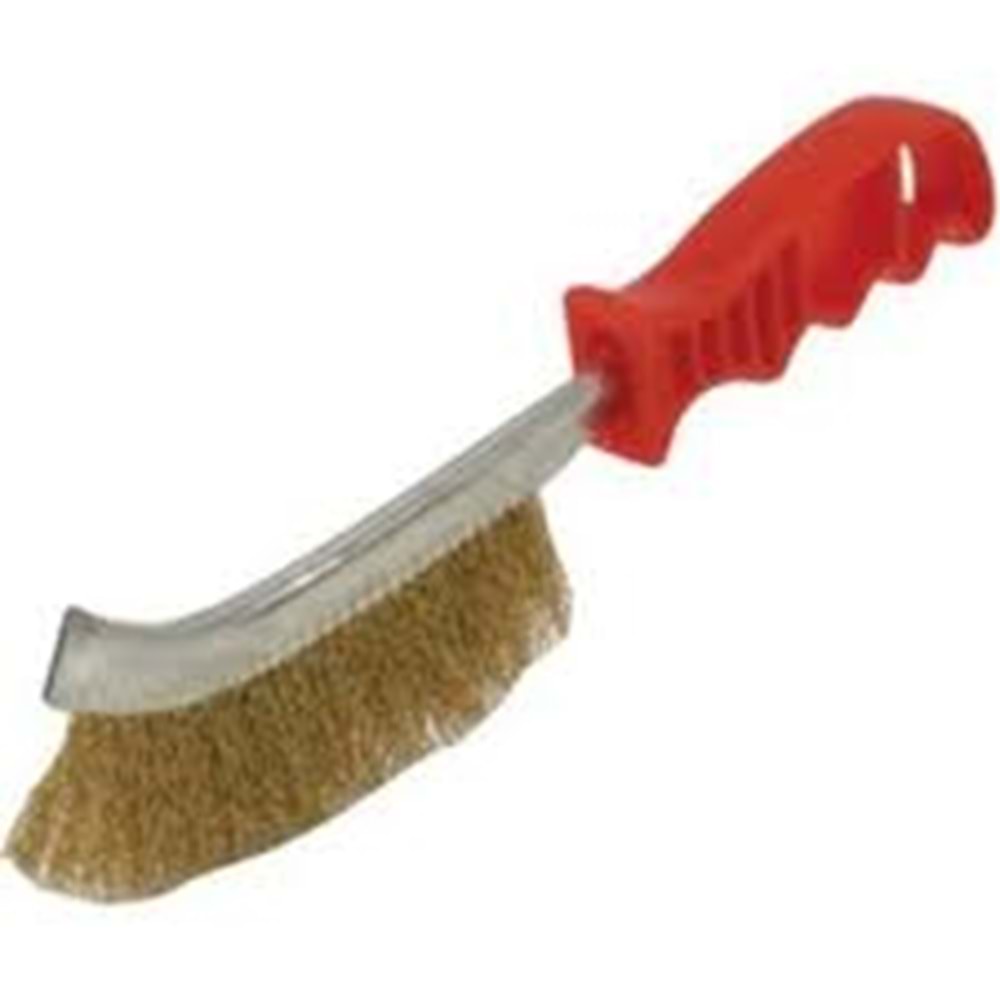 PLASTİK SAPLI TEL FIRÇA*