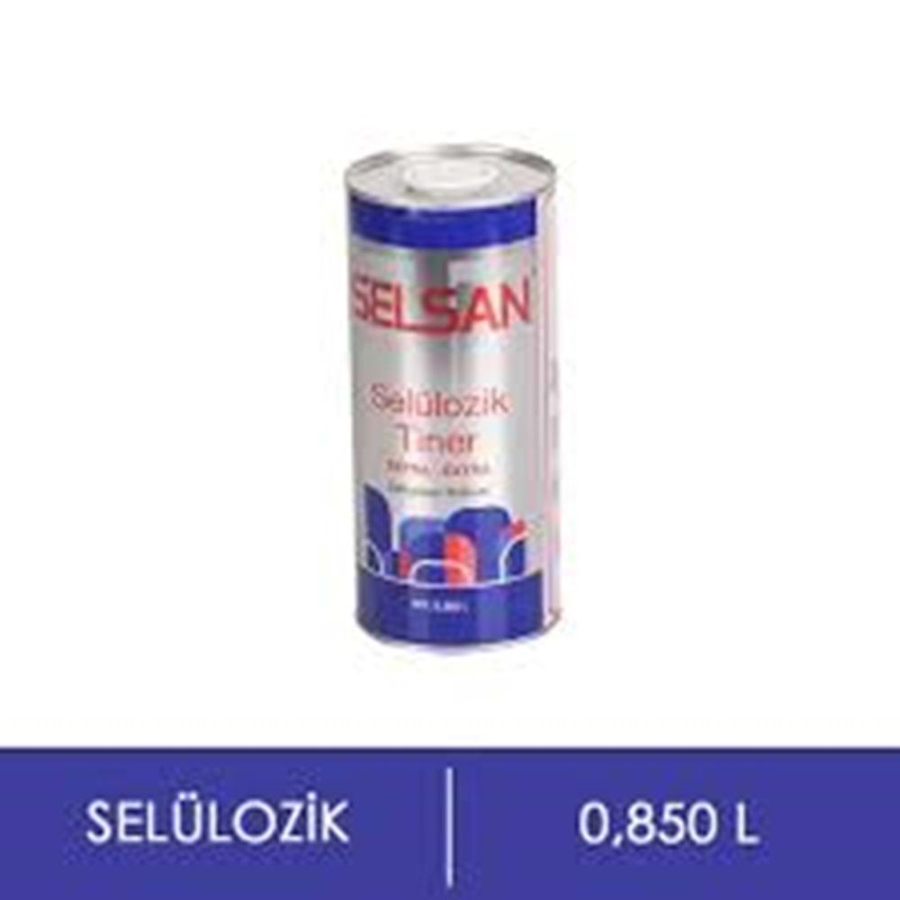 SELSAN SELÜLOZİK TİNER 0,850ML