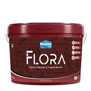 FLORA SİLİKONLU İÇ CEPHE B BAZI 20KG