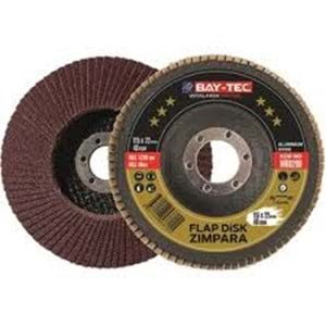 BAYTEC FLAP DİSK ZIMPARA 115LİK P80