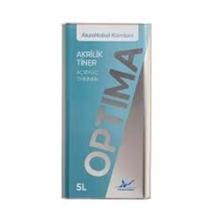 OPTİMA AKRİLİK TİNER YAVAŞ 5 Lt