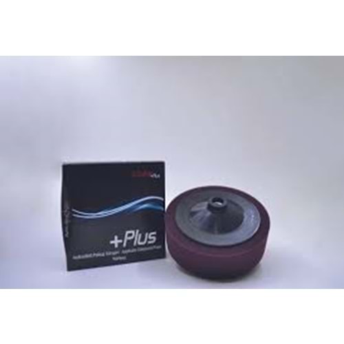 BEFAR PLUS APLİKATÖRLÜ POLİSAJ SÜNGERİ (150x50 MM) MAVİ BORDO