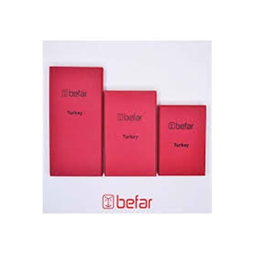 BEFAR ZIMPARA TAKOZU SERT, KIRMIZI (Orta)