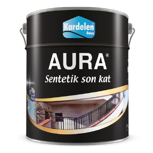 AURA SENTETİK SON KAT BOYA YEŞİL 1KG