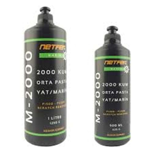 NETFER ÇİZİK GİDERİCİ ORTA PASTA 2000KUM 1LT