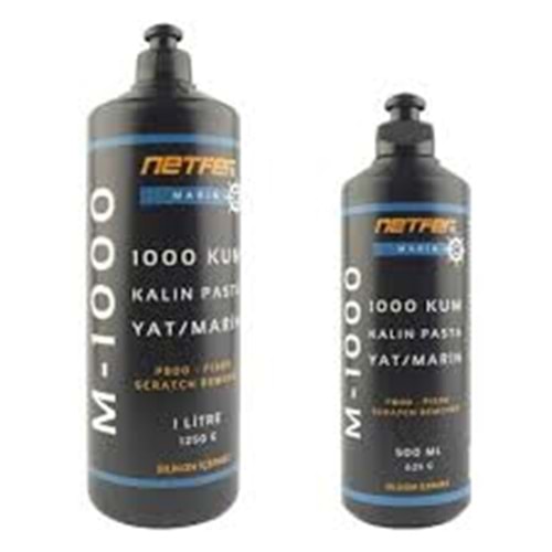 NETFER AĞIR ÇİZİK GİDERİCİ PASTA 1000 KUM 1LT